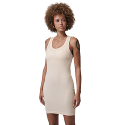 Women's - Jordan BRK Essential Tank Dress - Pale Ivory/Pale Ivory