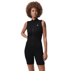 Women's - Jordan BRK Essential Romper Bodysuit - Black/White