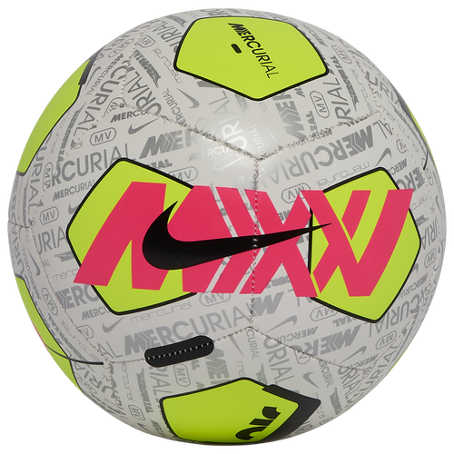 

Nike Nike Mercurial Fade 25 Soccer Ball - Adult White/Volt/Black Size 5.0