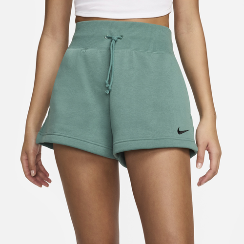 

Nike Womens Nike Fleece HR Shorts - Womens Bicoastal/Black Size XL