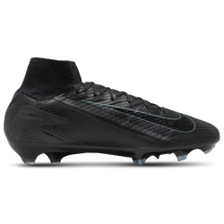 Men's - Nike Zoom Superfly 10 Elite FG - Black/Black/Deep Jungle