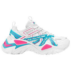 Women's - Fila Electrove 2 - White/Blue/Pink