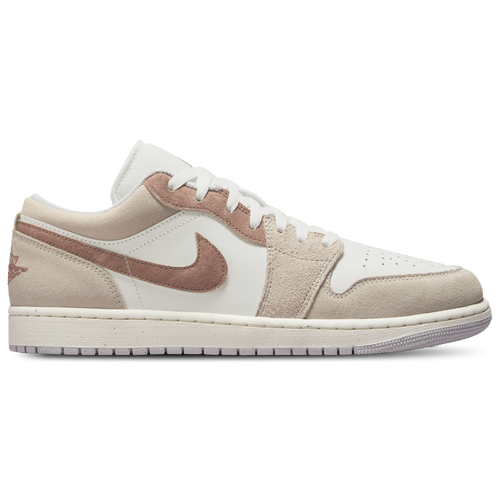 

Jordan Mens Jordan AJ 1 Low SE - Mens Shoes Brown/Sail Size 11.0