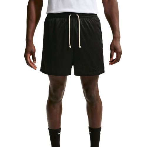 Nike Dri-FIT Standard Issue Mesh 5IN Shorts - Nike Black/White