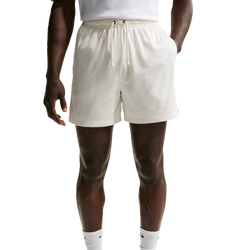 Men's - Nike Dri-FIT Standard Issue Mesh 5IN Shorts - Pale Ivory/Sail/Black