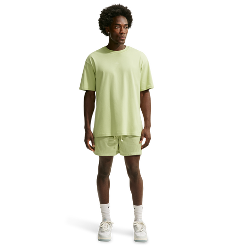 Nike Dri-FIT Standard Issue Mesh 5IN Shorts - Nike Pale Ivory/Olive Aura