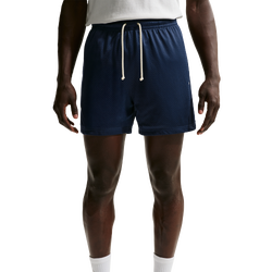 Men's - Nike Dri-FIT Standard Issue Mesh 5IN Shorts - Midnight Navy/Pale Ivory/Pale Ivory