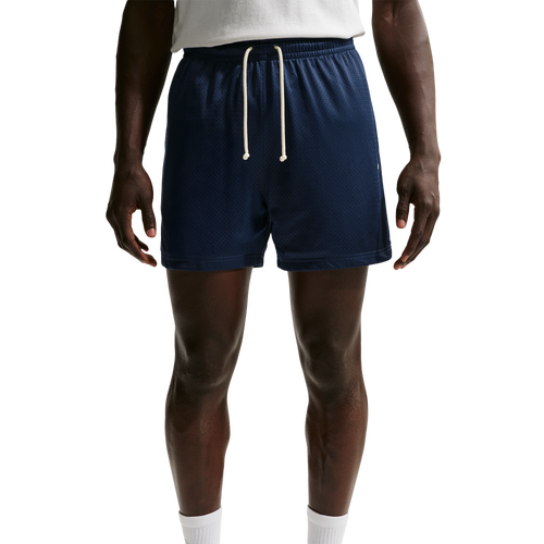 Nike Dri-FIT Standard Issue Mesh 5IN Shorts - Nike Midnight Navy/Pale Ivory