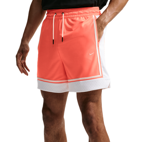 MENS - Nike Dri-FIT SI GM Pro 6IN Shorts - White/Turf Orange Pale Ivory
