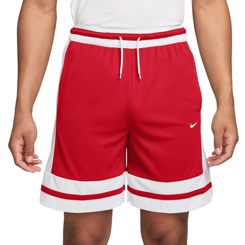  - Nike Dri-FIT Game Classic 8" Shorts - University Red/White