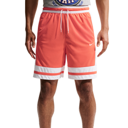 Men's - Nike Dri-FIT Game Classic 8" Shorts - Turf Orange/White/Turf Orange