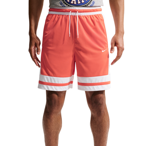 Nike Dri-FIT Game Classic 8" Shorts - Nike Turf Orange/White