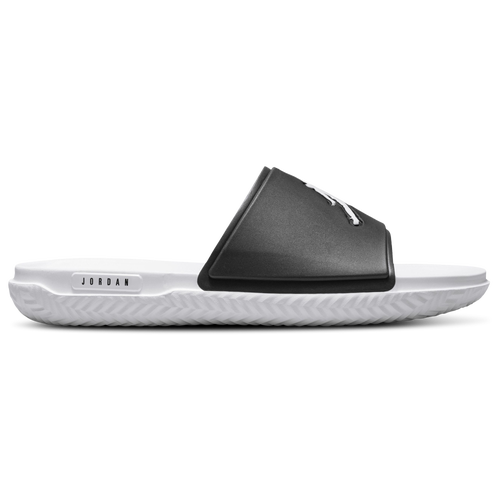 

Jordan Mens Jordan Jordan Jumpman Slide - Mens Shoes White/Black/White Size 9.0