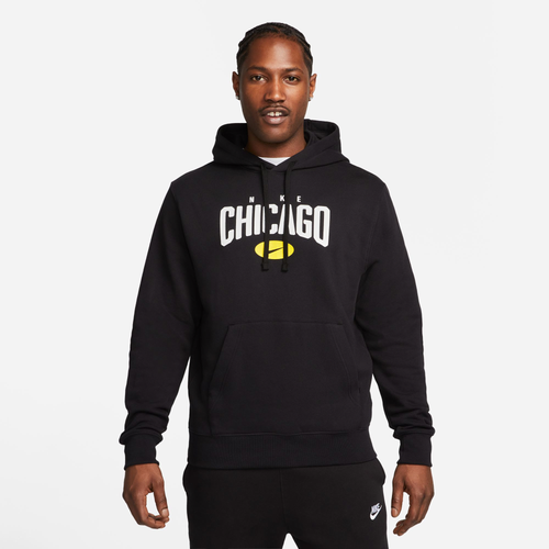 

Nike Mens Nike Chicago NSW Club City Hoodie - Mens Black/White Size L