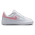 Nike Air Force 1 Low Lace - Girls' Preschool White/Med Soft Pink/White