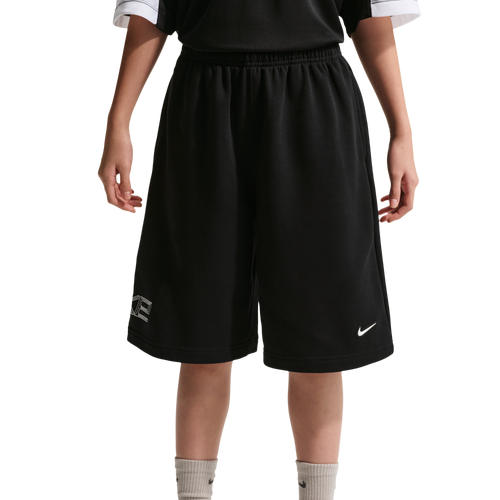  - Nike NSW Dri-FIT Fleece Shorts - White/Black