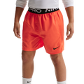 Nike Pro DriFit Short - Nike White/Turf Orange Black