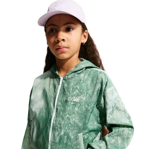  - Nike NSW Woven Track Jacket Gfx - Barely Green/Soft Pearl