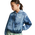 Nike NSW Woven Track Jacket Gfx - Girls' Grade School Mystic Navy/Soft Pearl