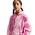 Nike NSW Woven Track Jacket Gfx - Girls' Grade School Sweet Beet/Soft Pearl