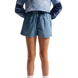 Girls' Grade School - Nike NSW Club Woven Short Gfx - Mystic Navy/Soft Pearl
