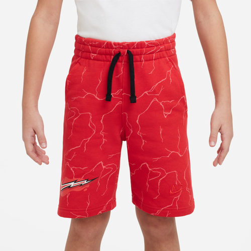 

Boys Nike Nike NSW Club Electric High Shorts - Boys' Grade School University Red/Chile Red/Black Size L