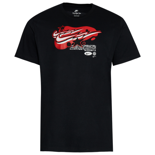 

Nike Mens Nike Electric High T-Shirt - Mens Black/Red Size XXL