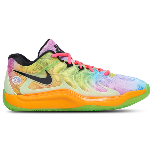 Men's - Nike KD17 - Total Orange/Baltic Blue Barely Volt