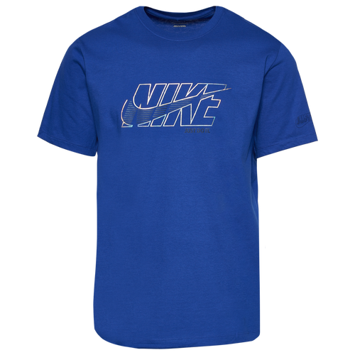

Nike Mens Nike Foil Franch T-Shirt - Mens Blue/Multi Size S