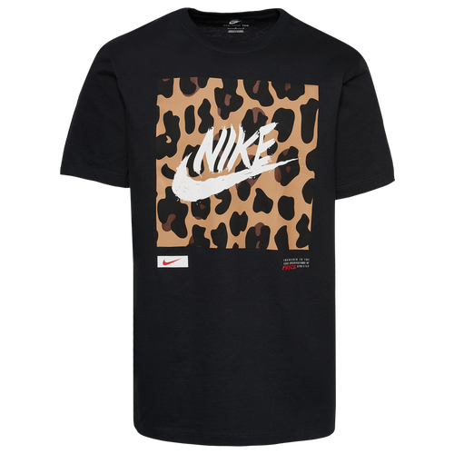 

Nike Mens Nike Tunnel Walk Cat T-Shirt - Mens Black/White Size XL