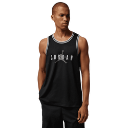 Men's - Jordan Brooklyn Mesh Jersey - Black/Gray