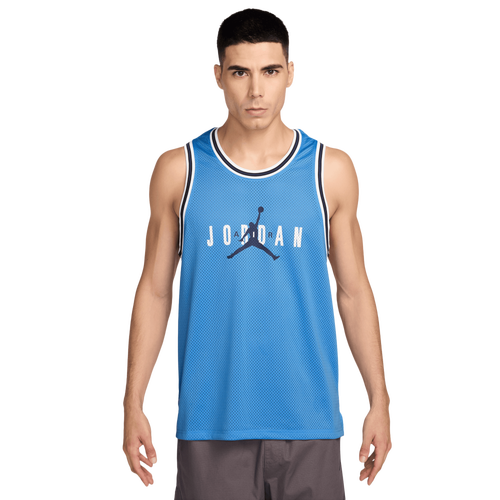  - Jordan Brooklyn Mesh Jersey - Blue/Black
