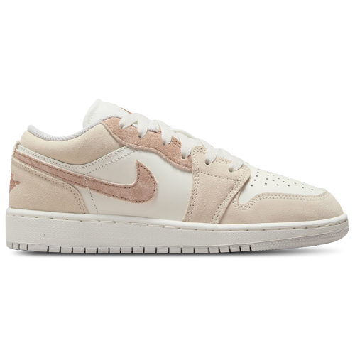 BOYS - Jordan AJ 1 Low SE V2 - Light Brown/Arc Grey