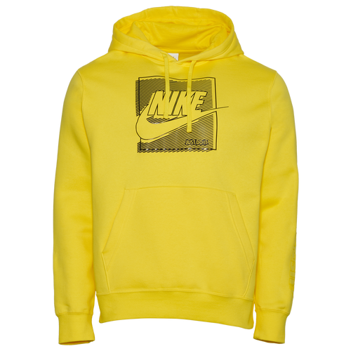 

Nike Mens Nike Foil Hoodie - Mens Yellow/Multi Size XL