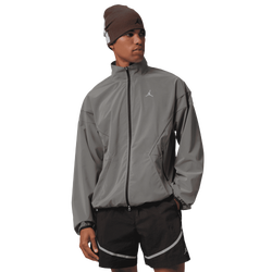 Men's - Jordan Dri-FIT Brooklyn Hike Mike Jacket - Silver/Black