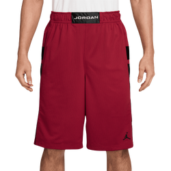 Men's - Jordan Mesh Brooklyn Cat Scratch Short - Gym Red/Black