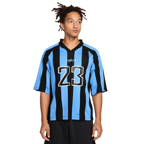  - Jordan Brooklyn Terrace Short Sleeve Top - University Blue/Black