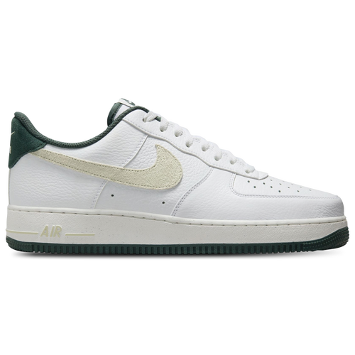 Shop Nike Mens  Air Force 1 '07 Lv8 Cob In Green/white