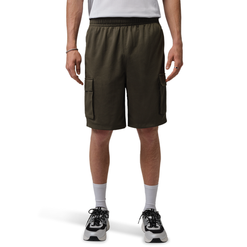MENS - Jordan Brooklyn Festival Cargo Shorts - Cargo Khaki/Black