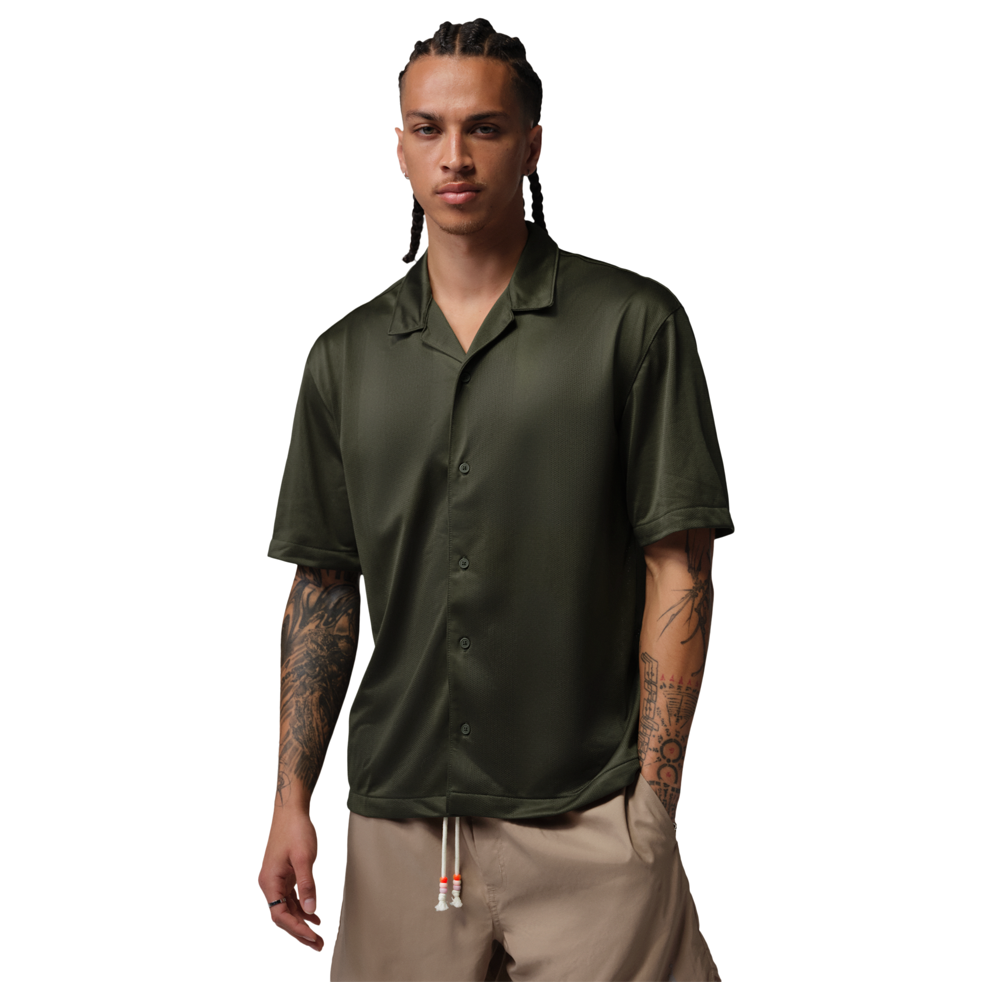 Jordan Brooklyn Festival Button Down Top - Men's