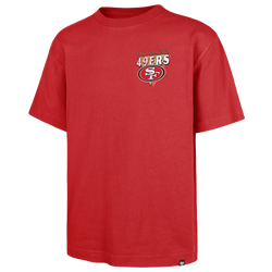 Men's - 47 Brand NFL Under Bar Short Sleeve T-Shirt - Red