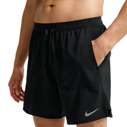 Men's - Nike DriFIT Stride 7in Brief-Lined Short - Reflective Silver/Black