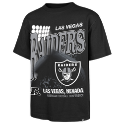 Men's - 47 Brand NFL Raiders Hometown Lights T-Shirt - Black