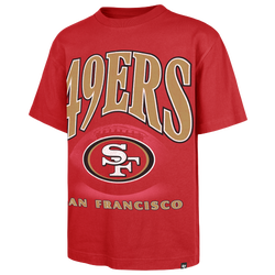 Men's - 47 Brand NFL 49ers Power T-Shirt - Red