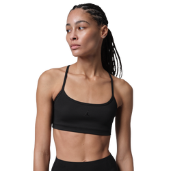 Women's - Jordan Sport Flightweight Bra - Anthracite/Black/Clear