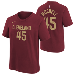 Boys' Grade School - Nike Donovan Mitchell Cavaliers Short Sleeve T-Shirt - Team Red