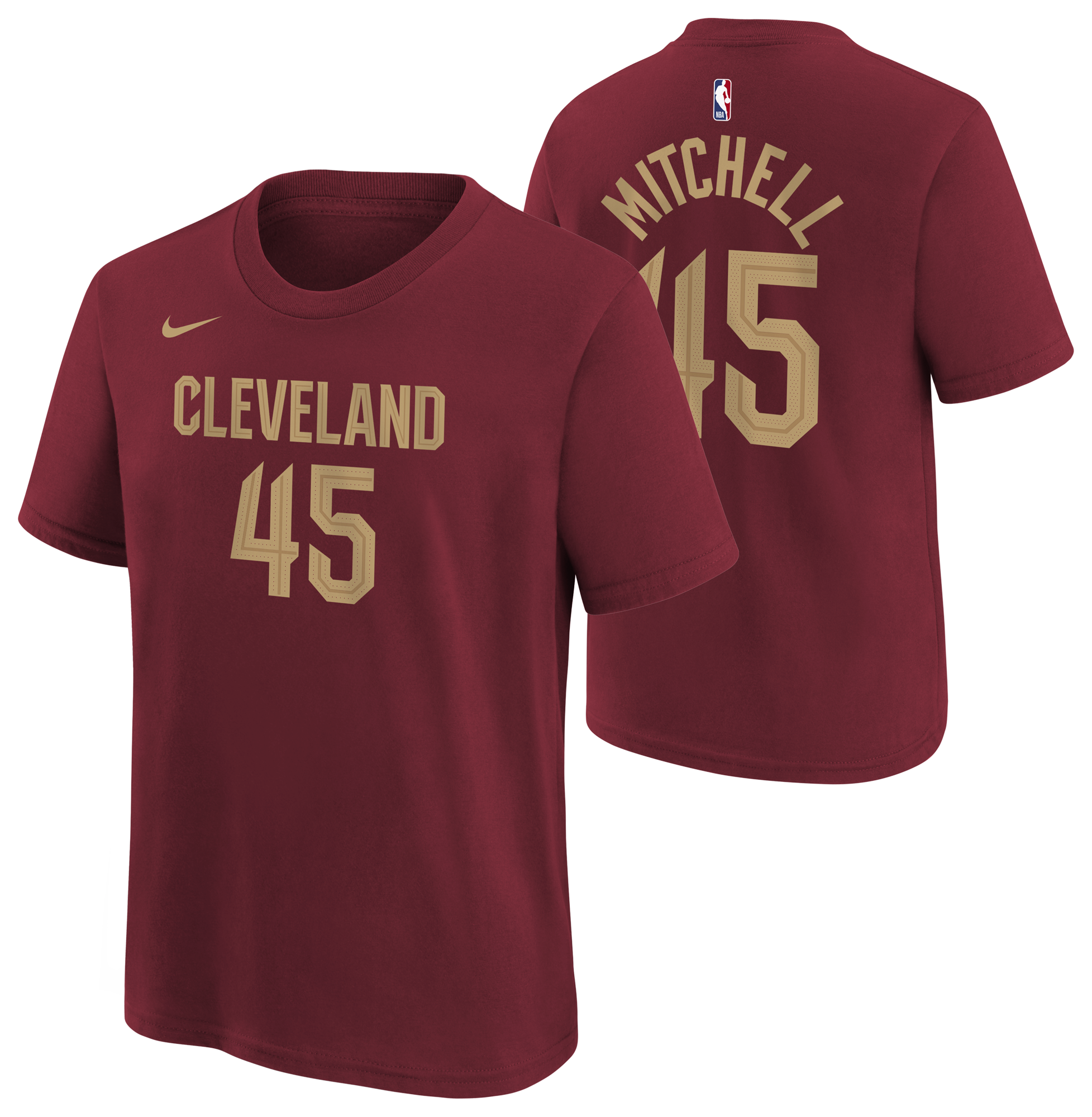 Nike Donovan Mitchell Cavaliers Short Sleeve T-Shirt - Boys' Grade School