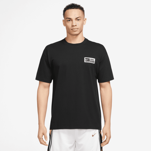 

Nike Mens Nike M90 Prime NAOS 1 T-Shirt - Mens Black/Black Size M