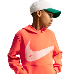 Boys' Grade School - Nike KSW Club Branded NRG Top - Arctic Orange/Turf Orange