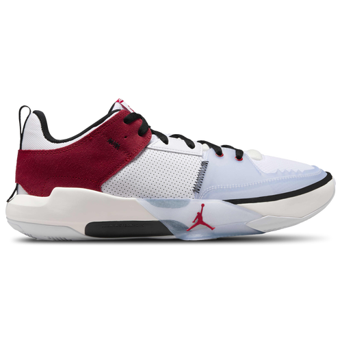 

Jordan Mens Jordan One Take 5 - Mens Basketball Shoes Sail/Gym Red/White Size 8.0